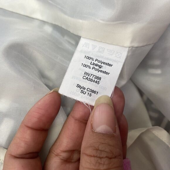 J.Crew  Women’s Maxi Dress with Printed Skirt Size 10 Navy Blue Sundress,Beach - Picture 11 of 16